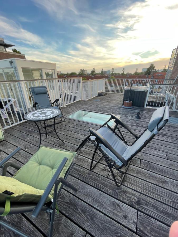 Luxury Canal View Apartment With Rooftop Terrace Amsterdam Buitenkant foto